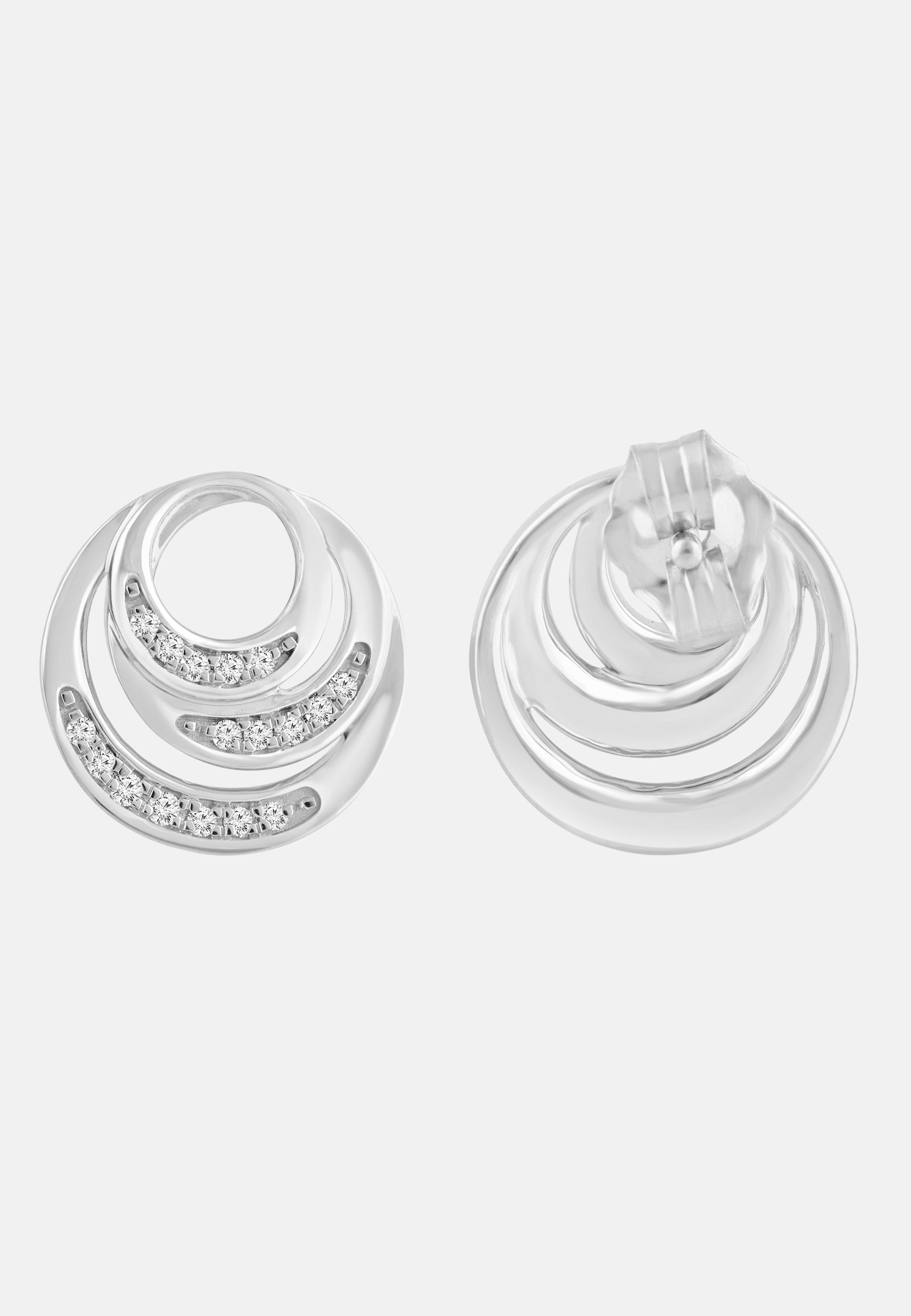 Diamant Exquis Earrings Silver