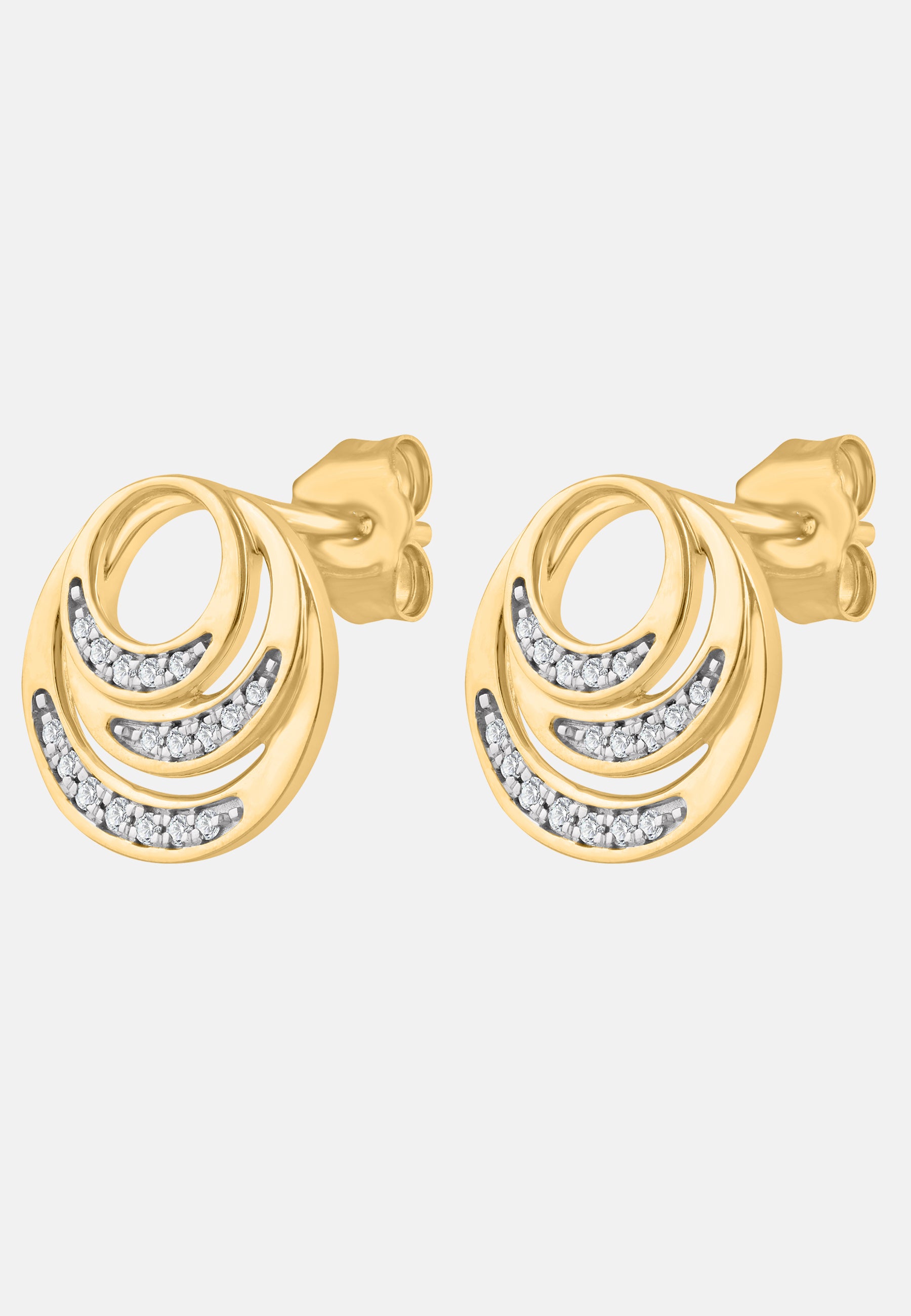 Diamant Exquis Earrings Gold