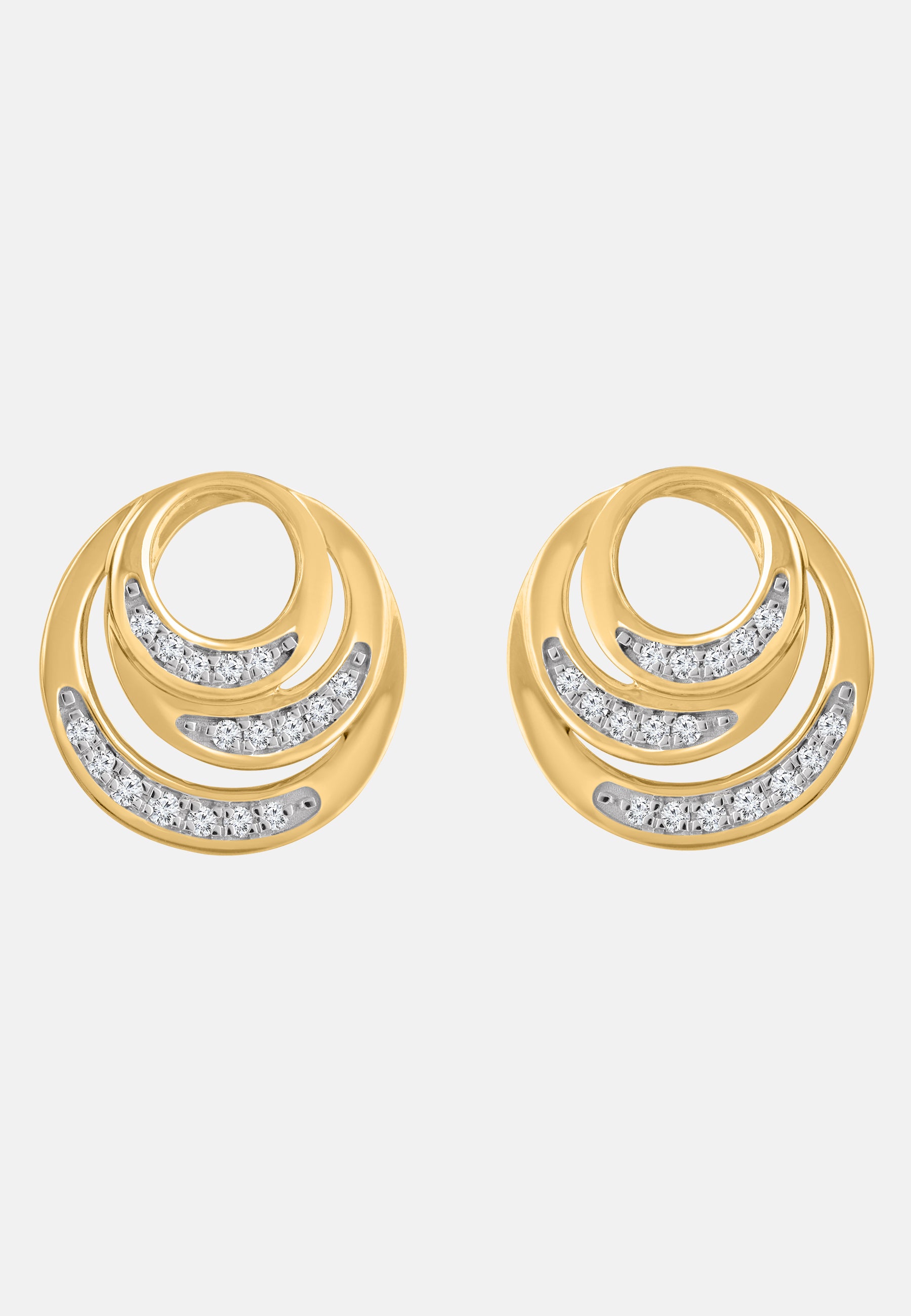 Diamant Exquis Earrings Gold