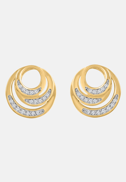 Diamant Exquis Earrings Gold