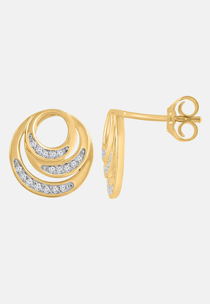 Diamant Exquis Earrings Gold