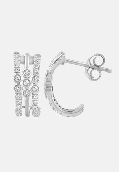 Diamant Exquis Earrings Silver