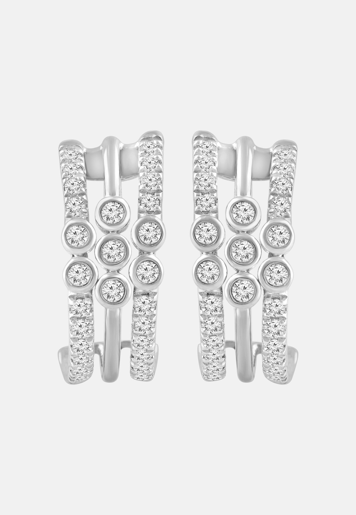 Diamant Exquis Earrings Silver
