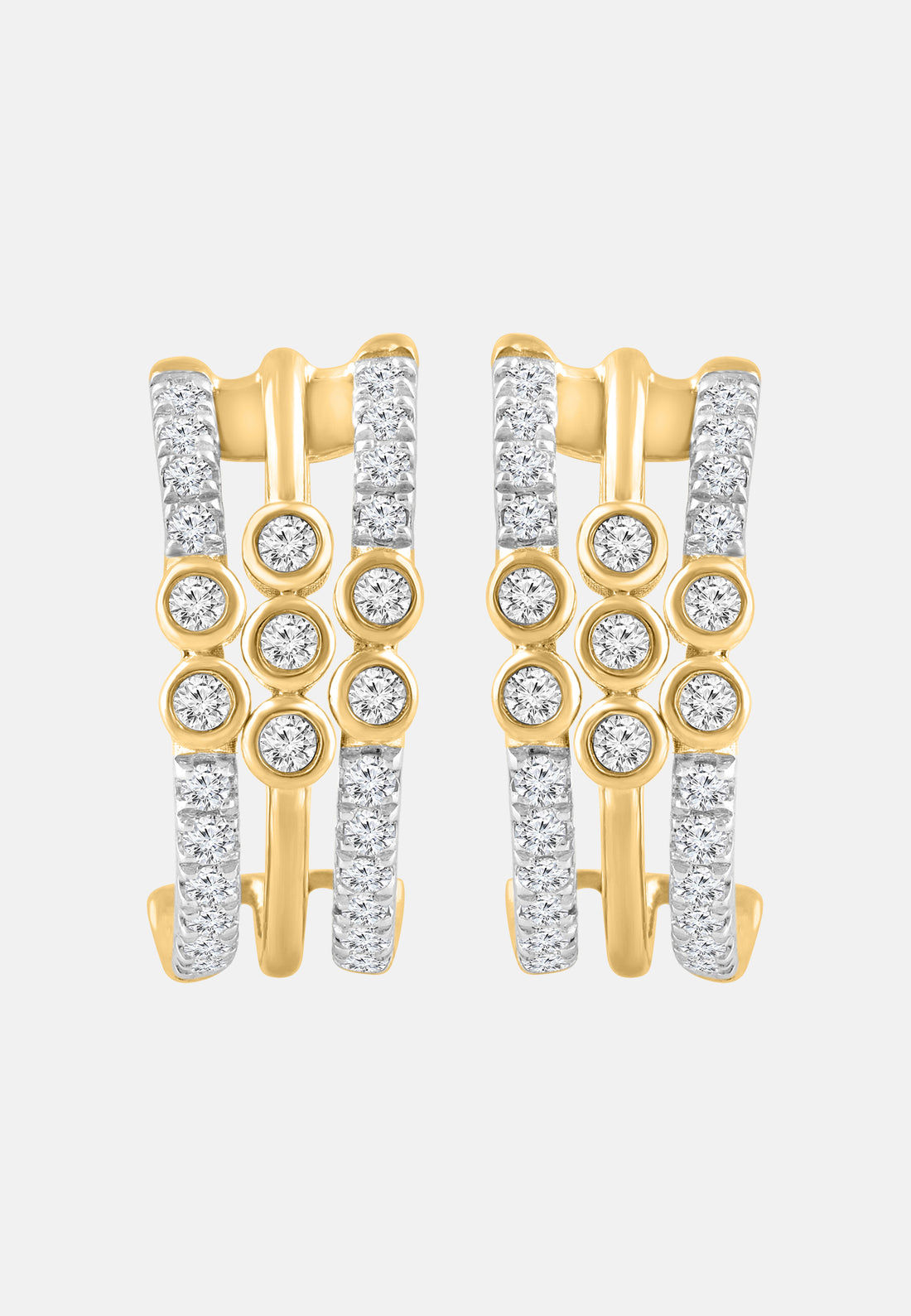Diamant Exquis Earrings Gold