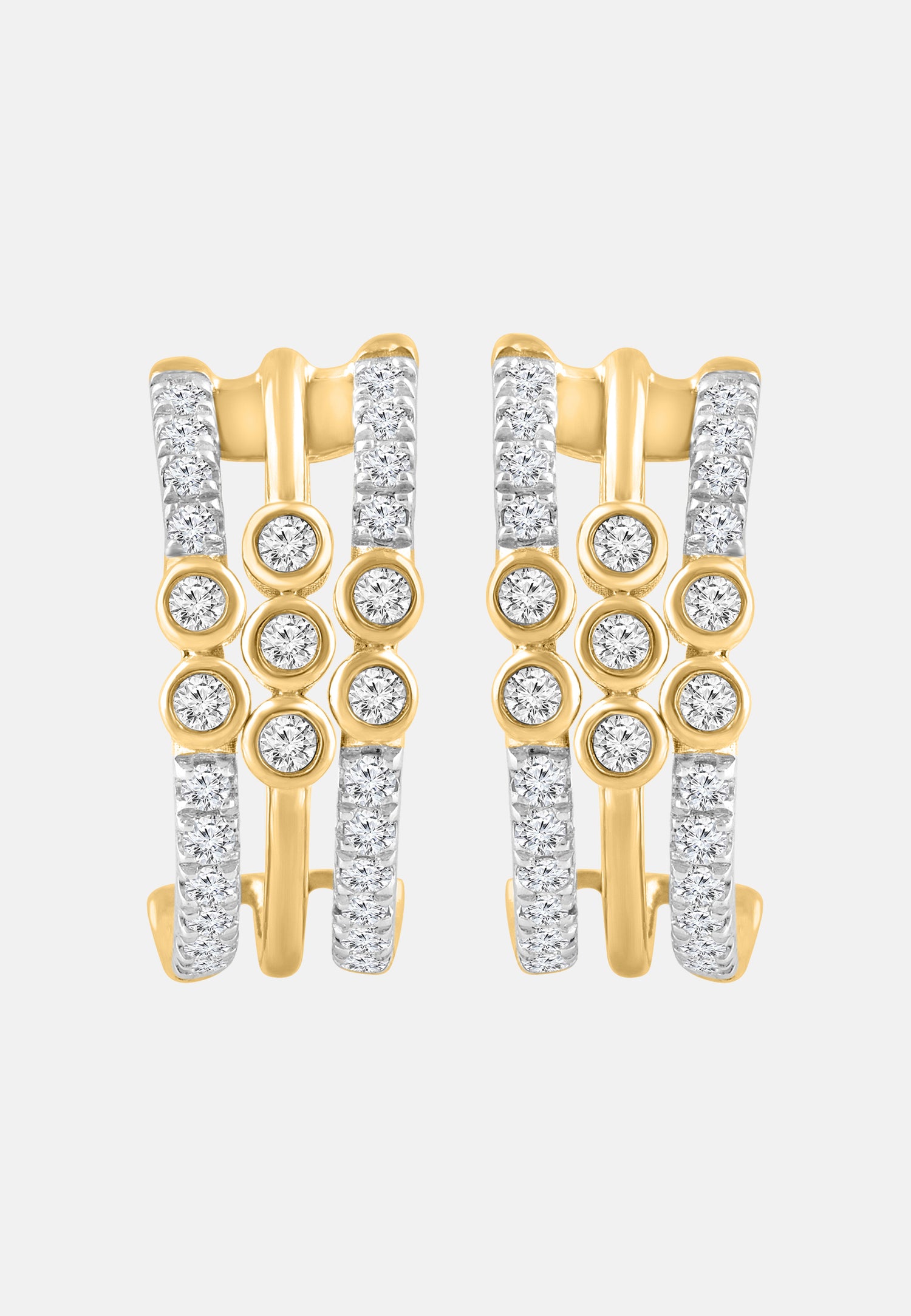 Diamant Exquis Earrings Gold