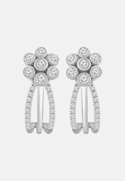 Diamant Exquis Earrings Silver