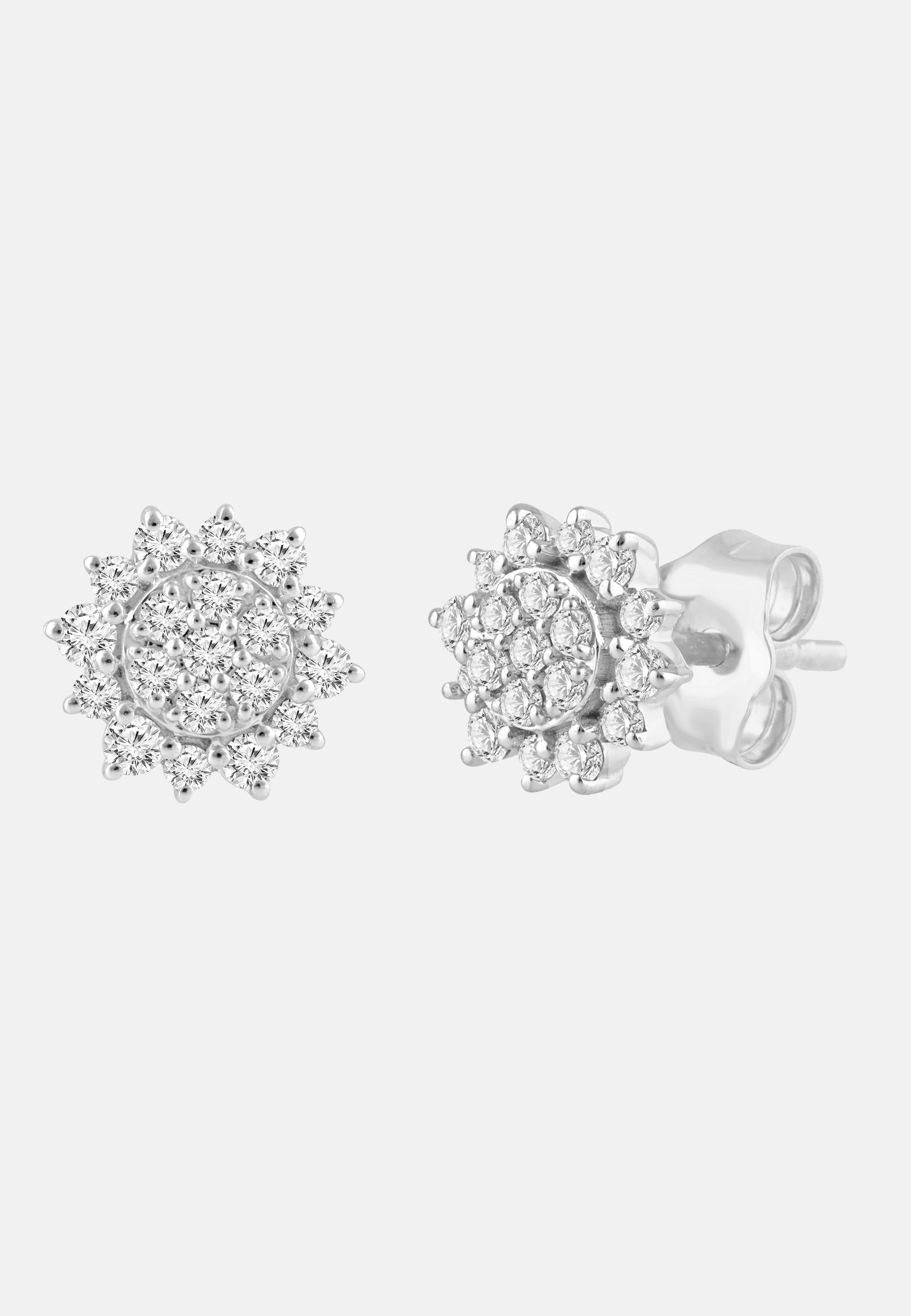 Diamant Exquis Earrings Silver