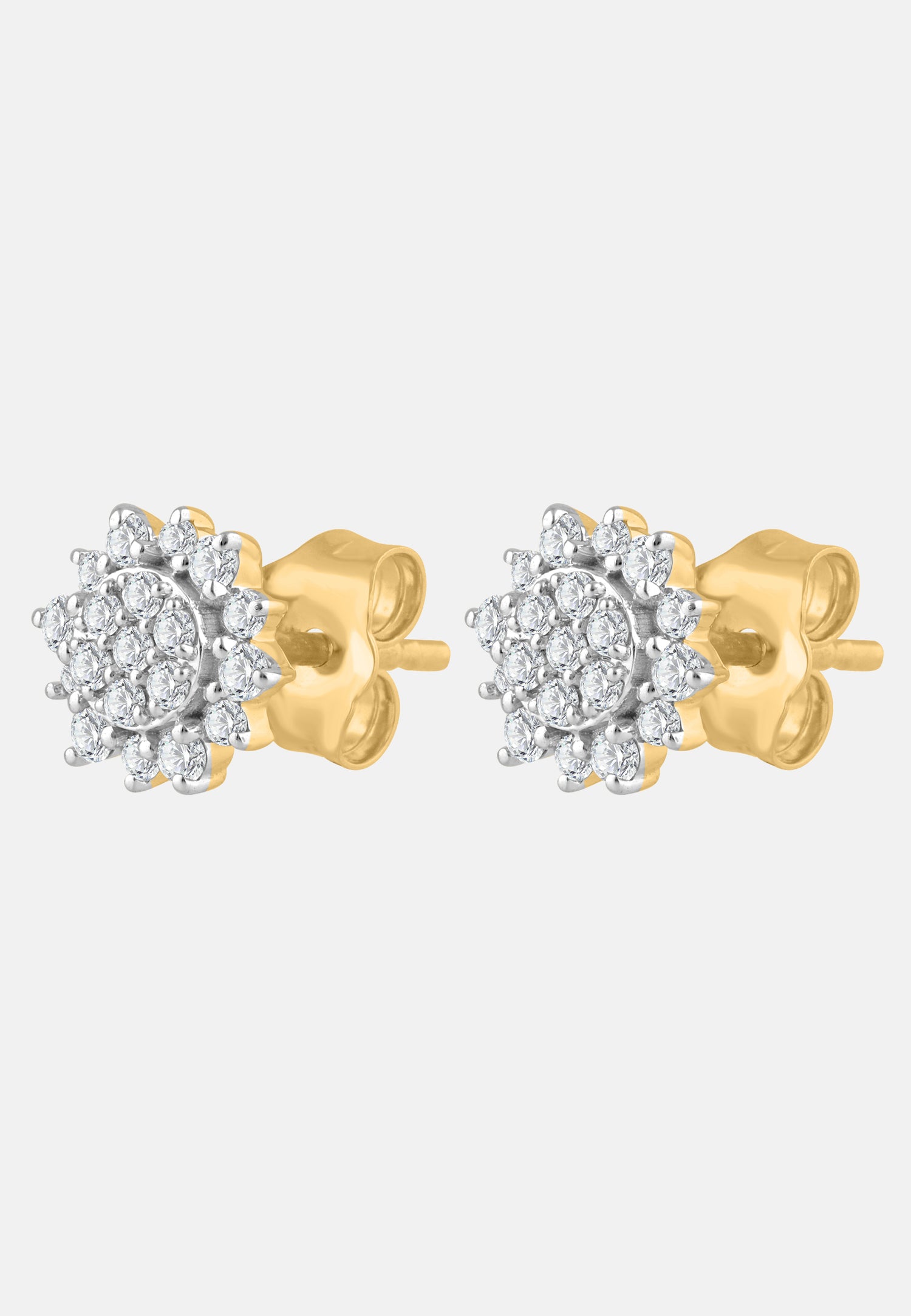 Diamant Exquis Earrings Gold