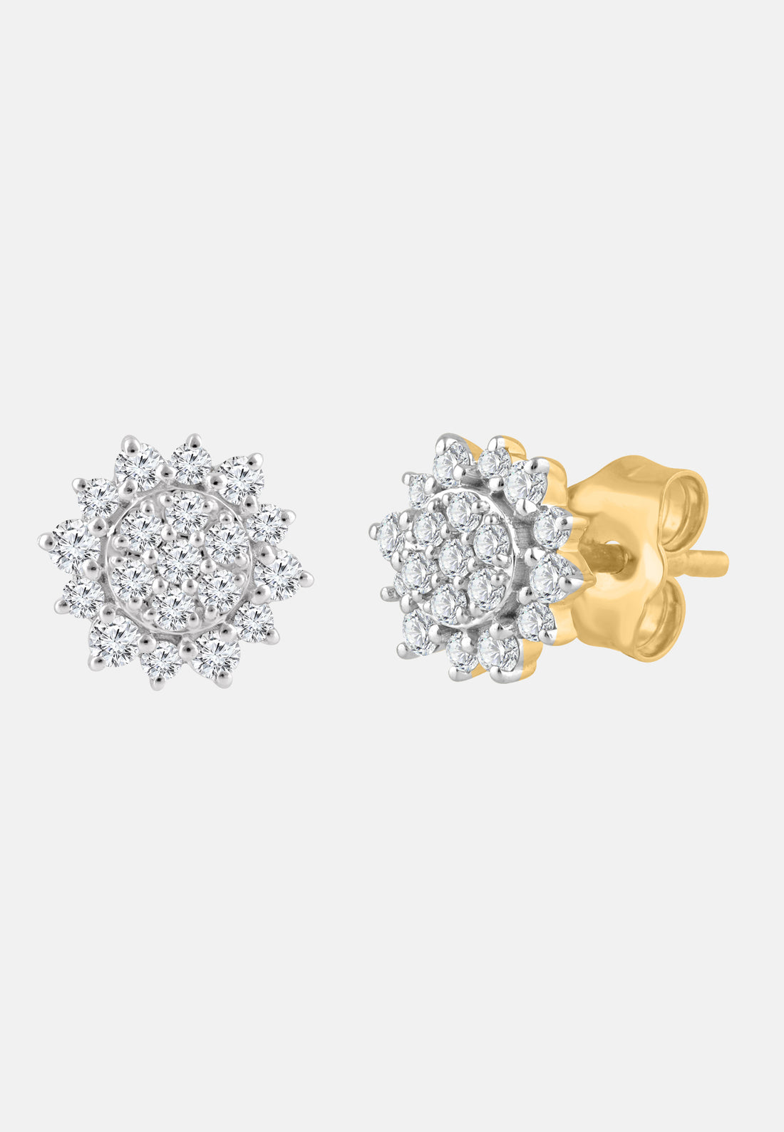 Diamant Exquis Earrings Gold