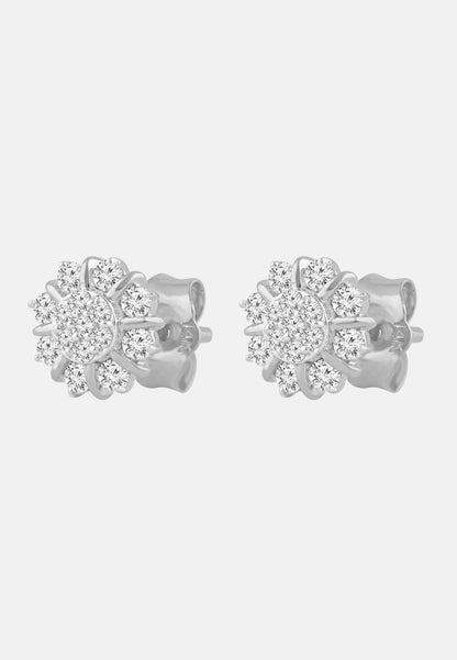 Diamant Exquis Earrings Silver