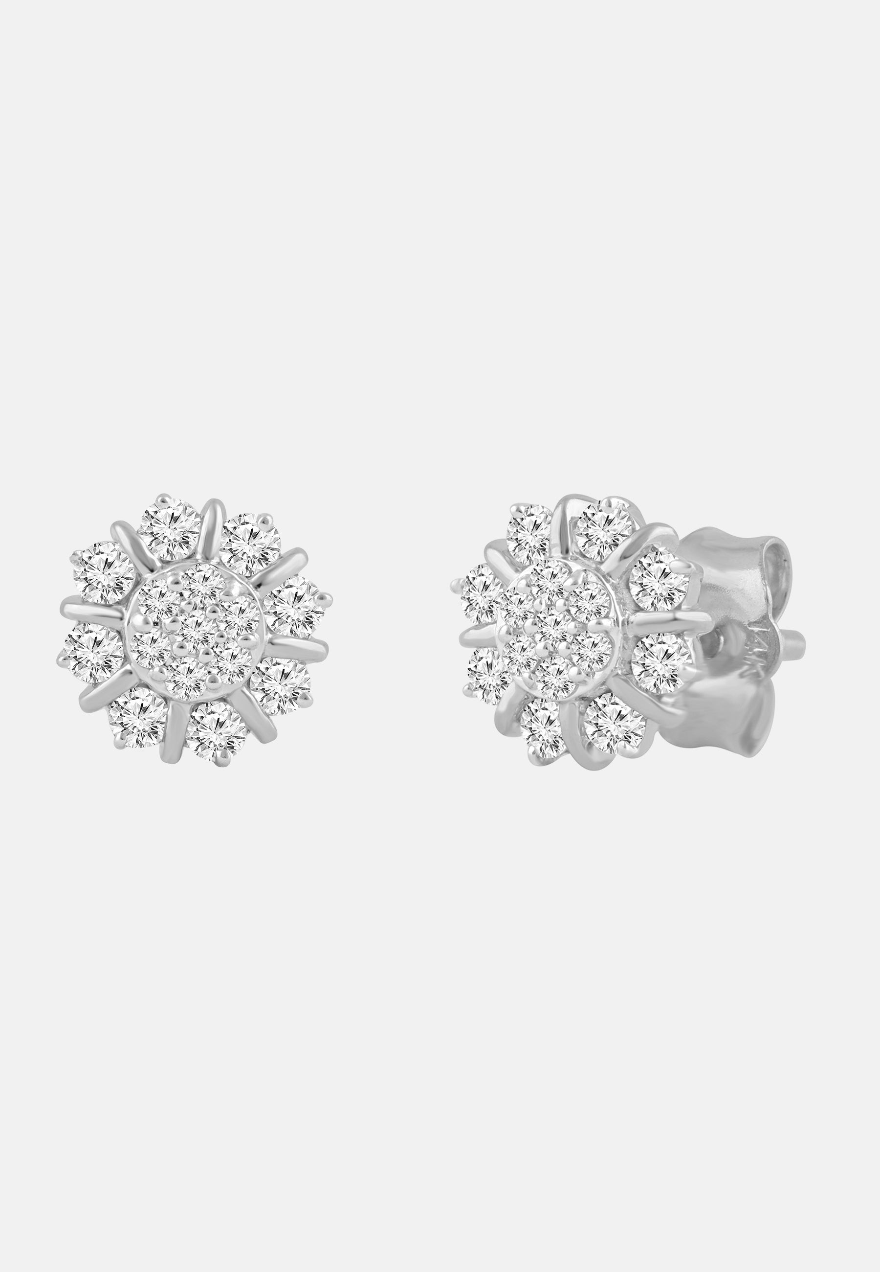 Diamant Exquis Earrings Silver
