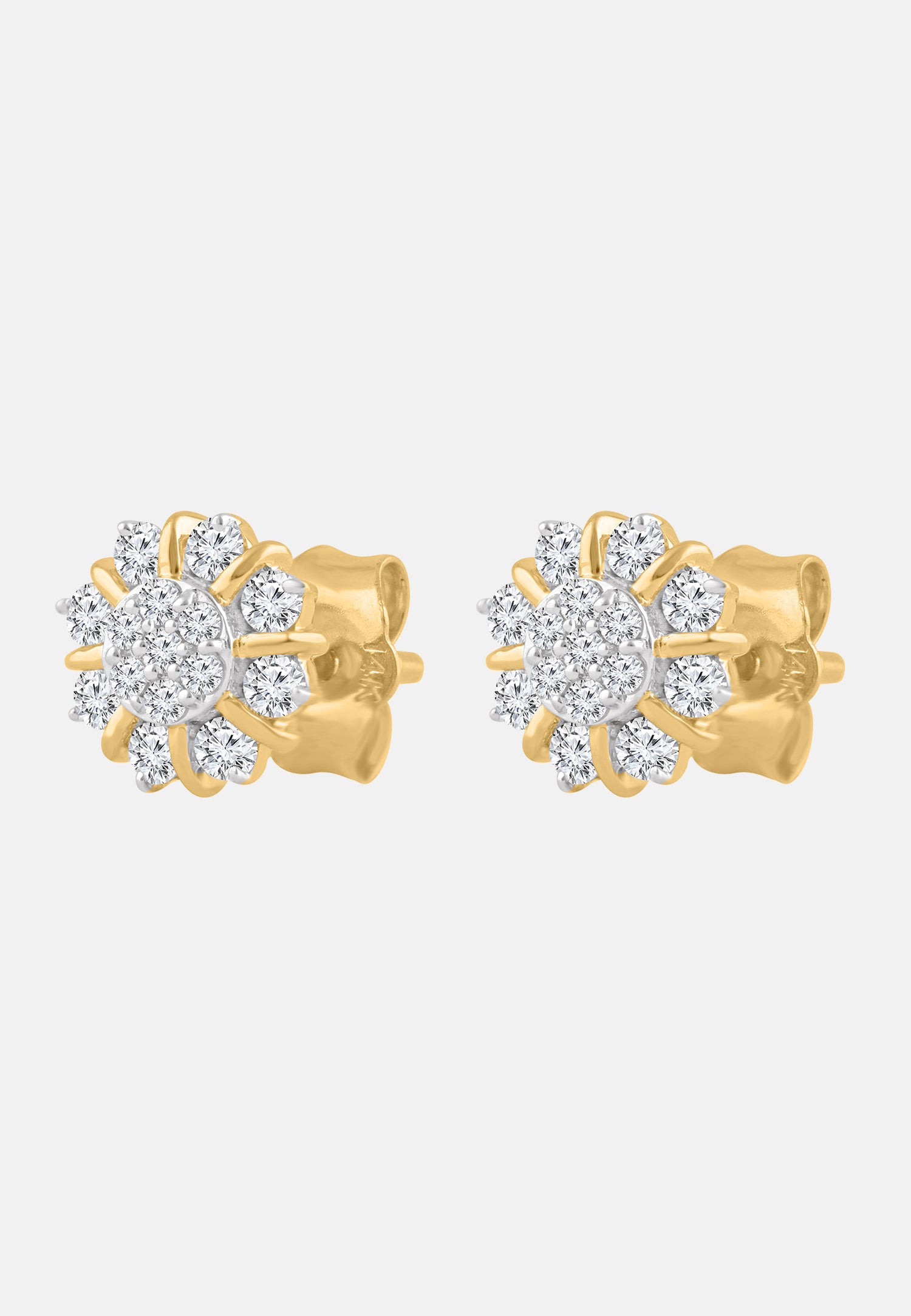Diamant Exquis Earrings Gold