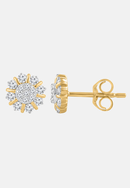Diamant Exquis Earrings Gold