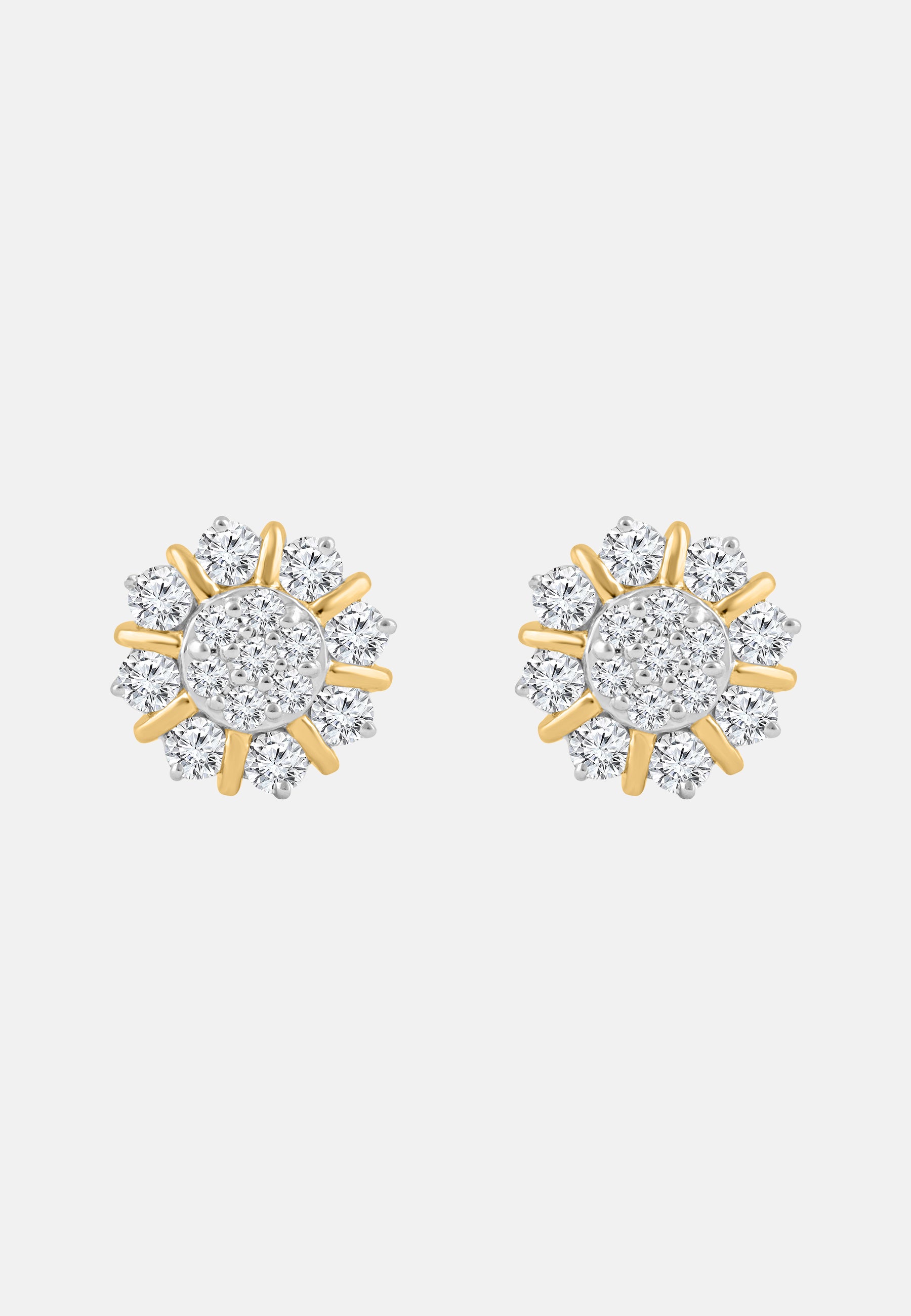 Diamant Exquis Earrings Gold