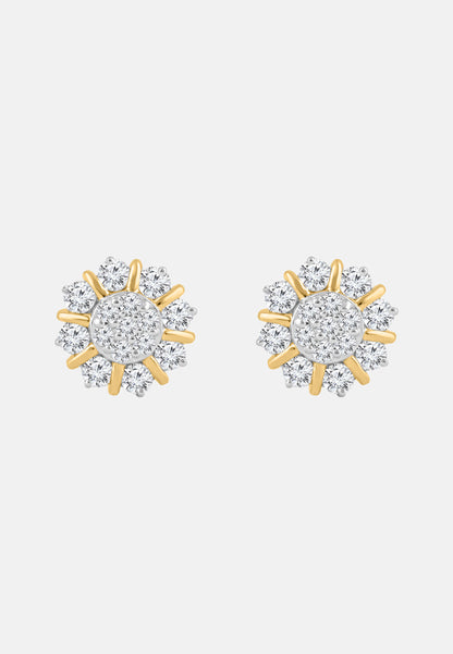 Diamant Exquis Earrings Gold
