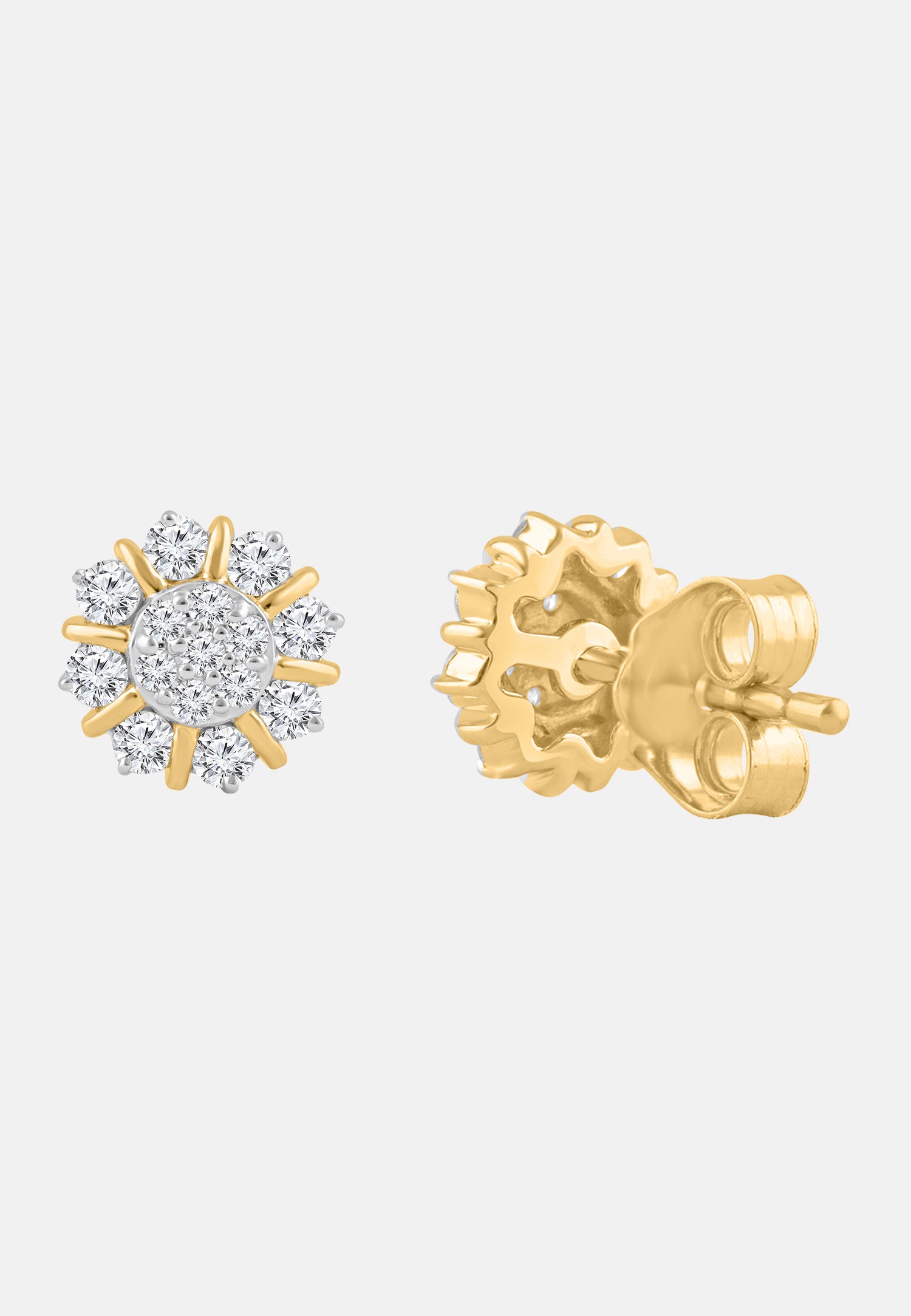 Diamant Exquis Earrings Gold