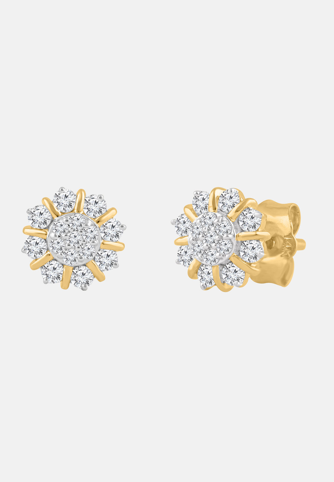 Diamant Exquis Earrings Gold