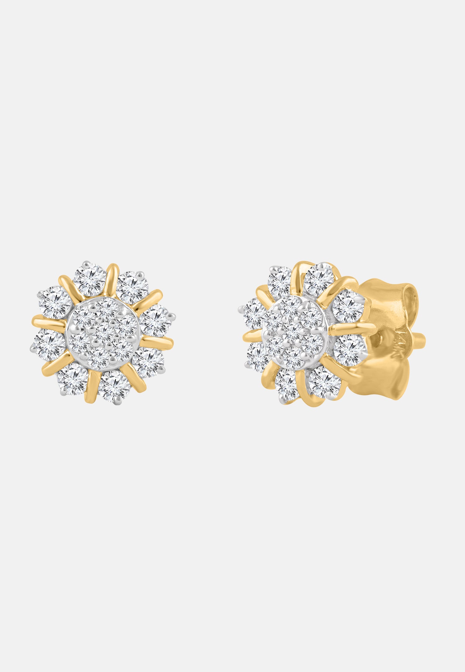Diamant Exquis Earrings Gold