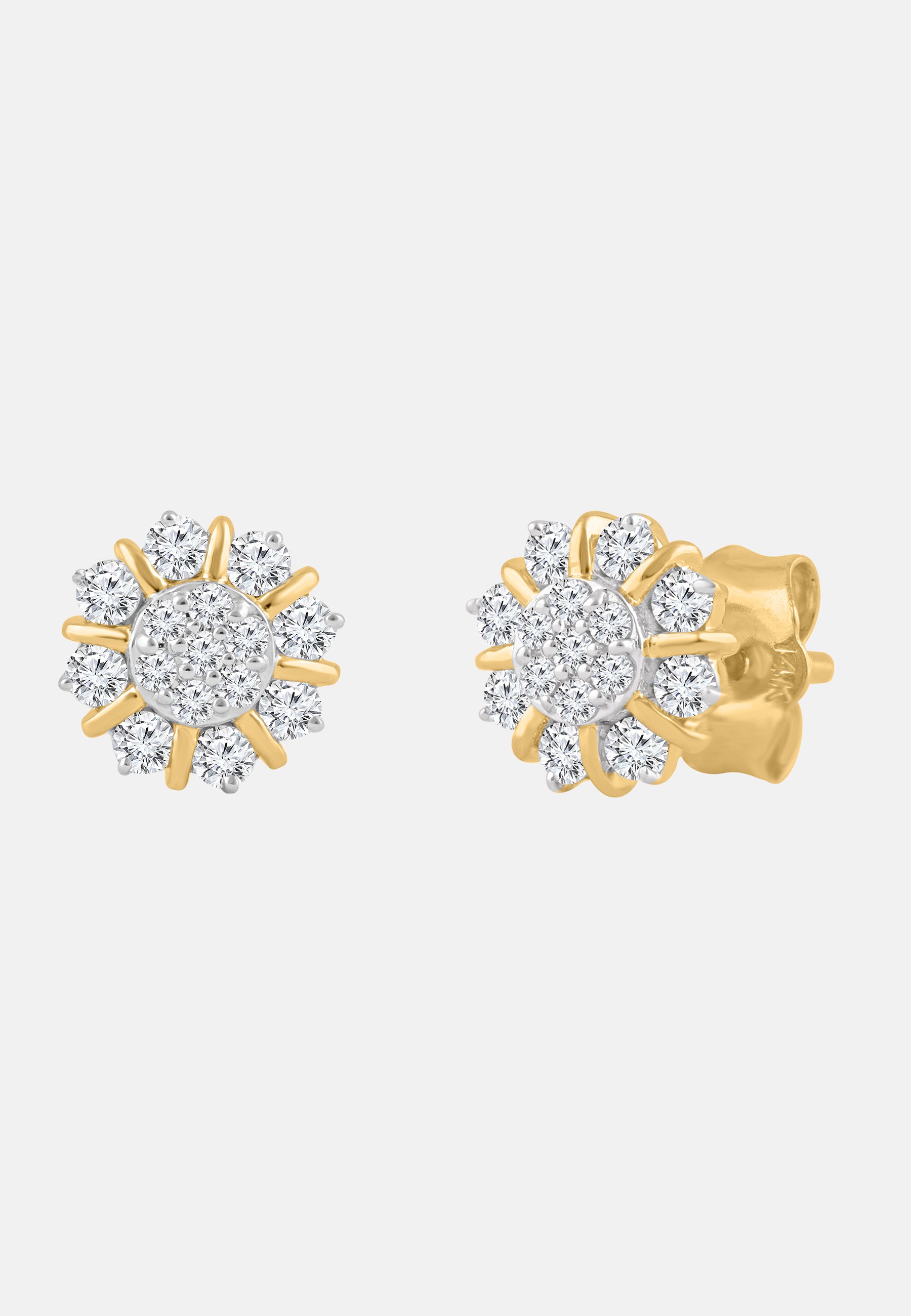 Diamant Exquis Earrings Gold