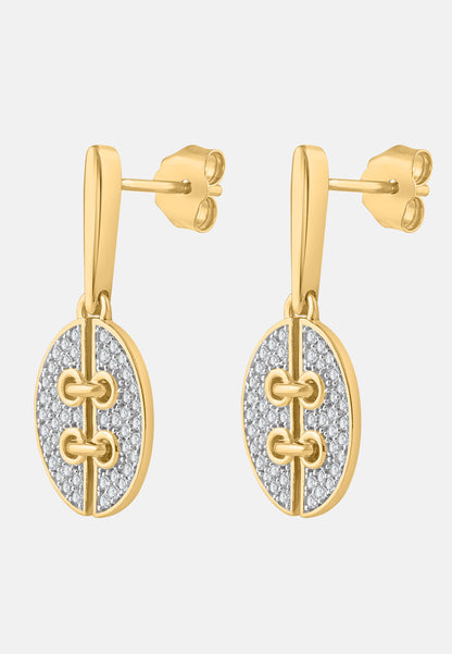 Diamant Exquis Earrings Gold