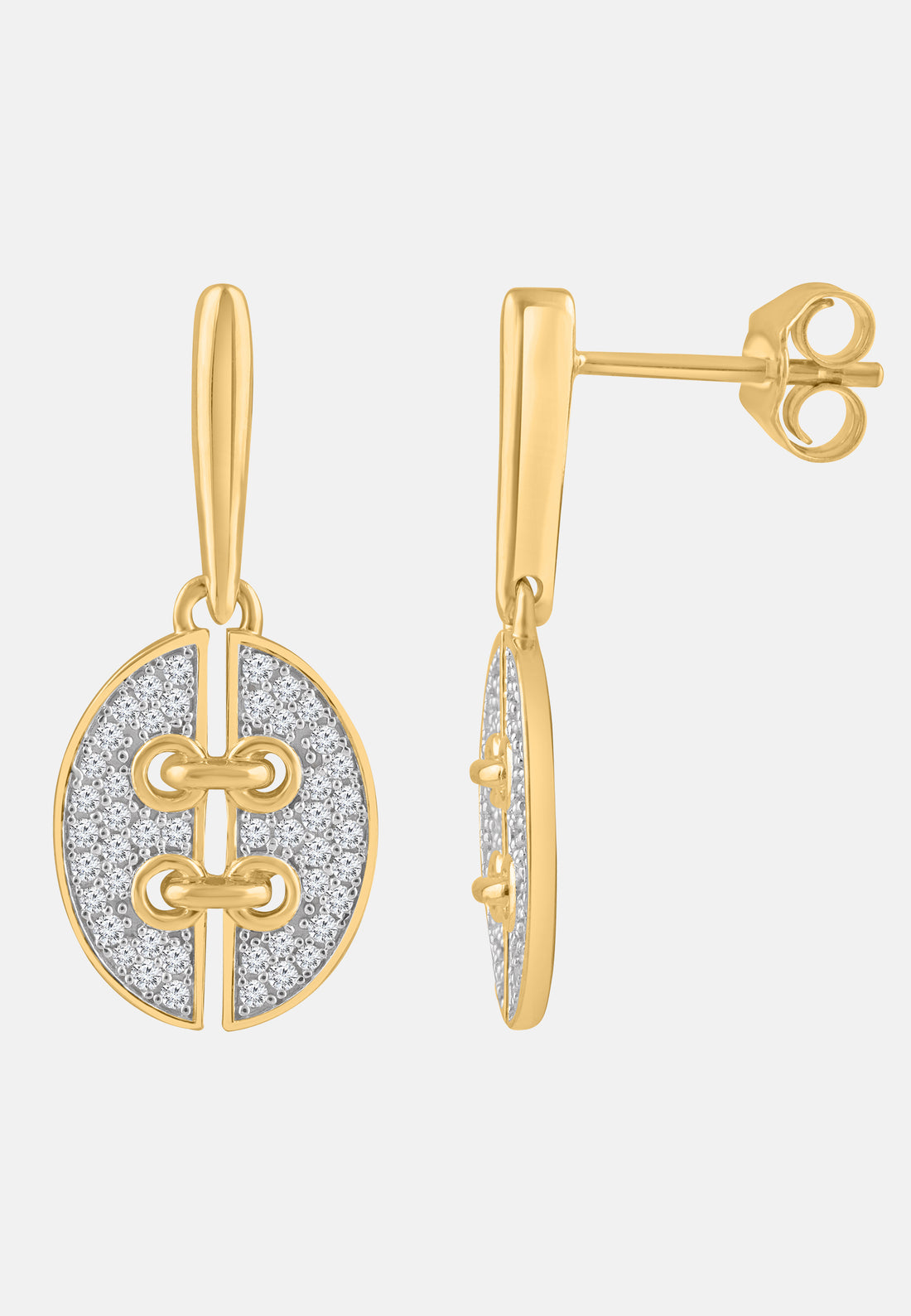 Diamant Exquis Earrings Gold
