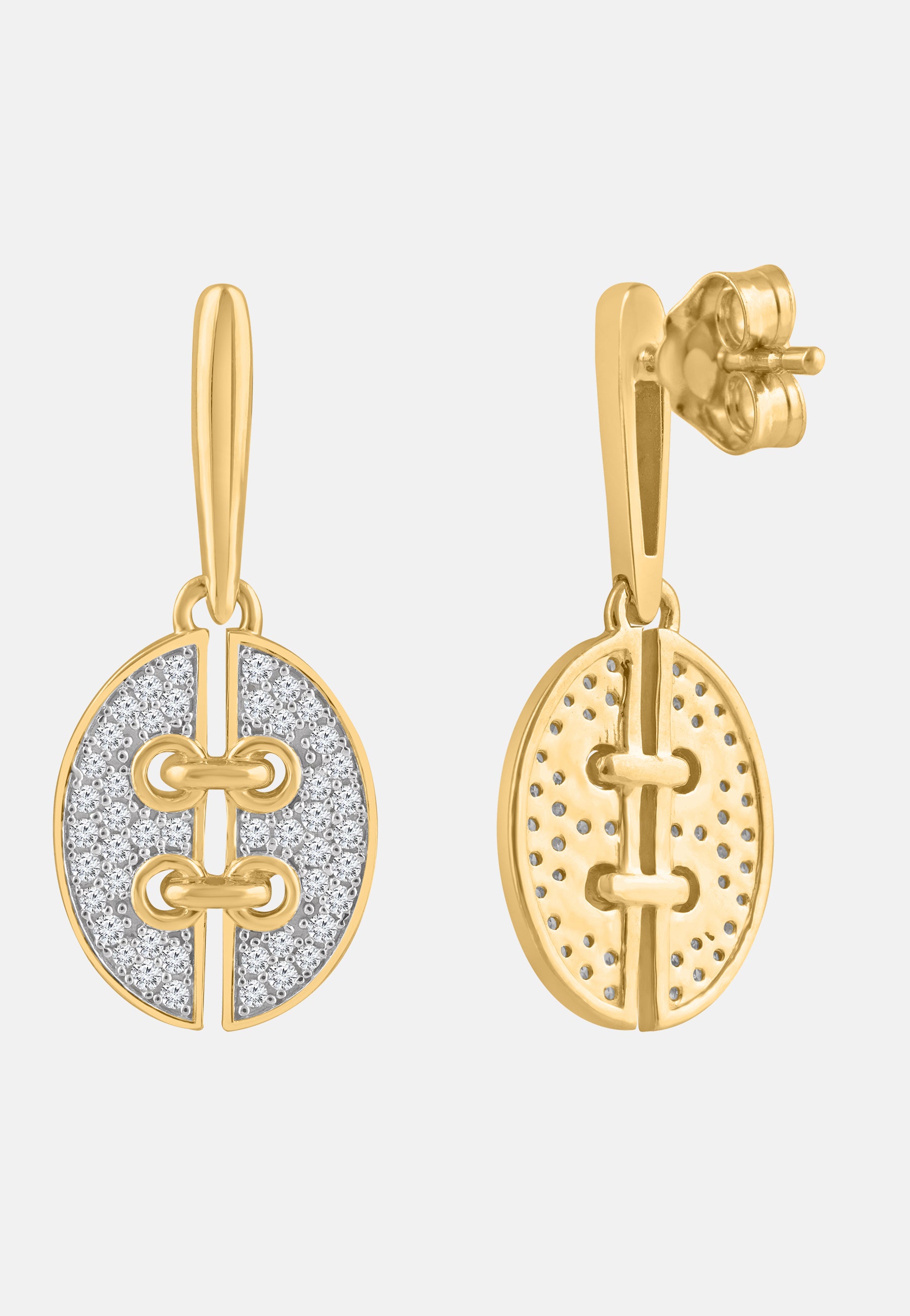 Diamant Exquis Earrings Gold