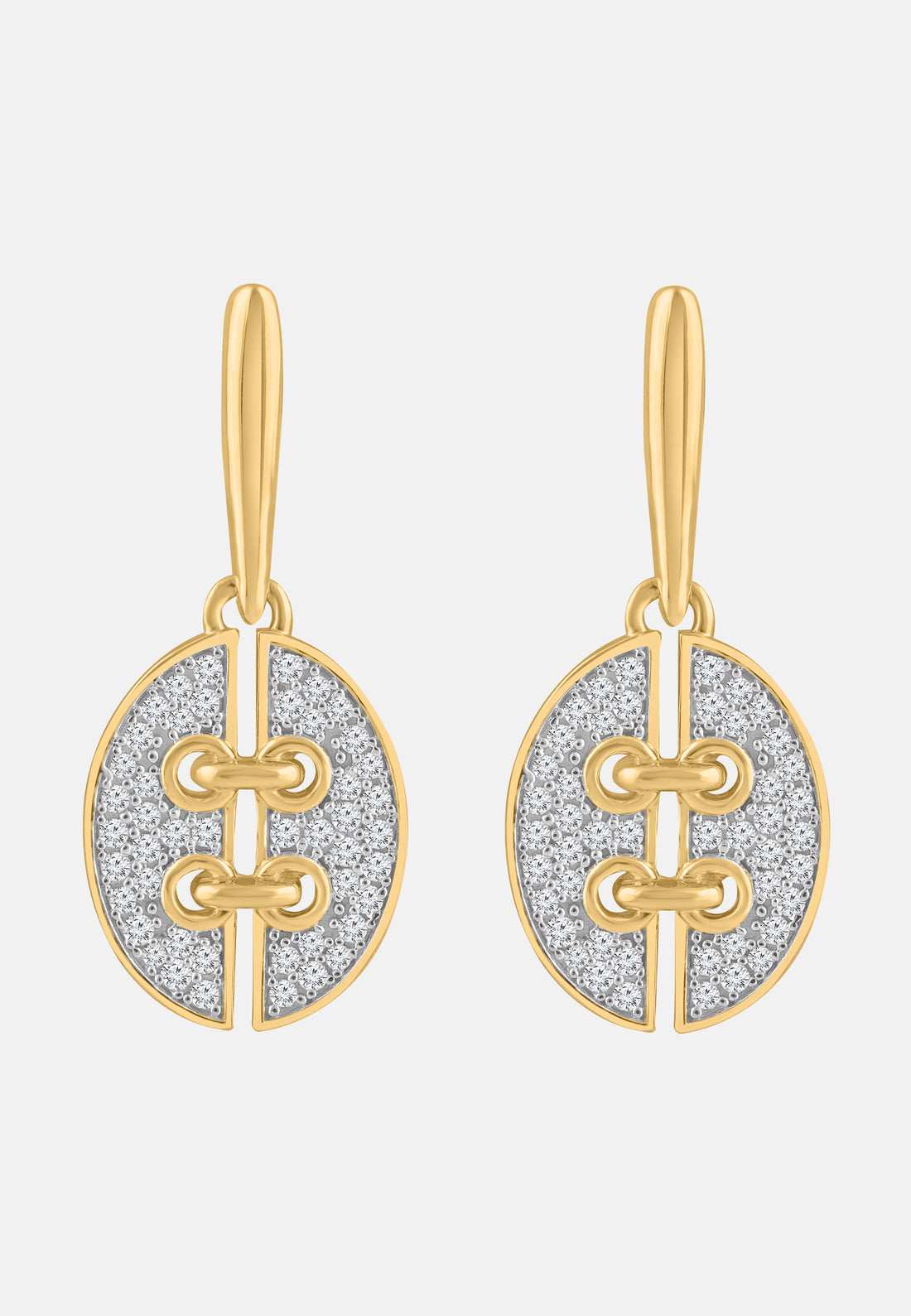 Diamant Exquis Earrings Gold