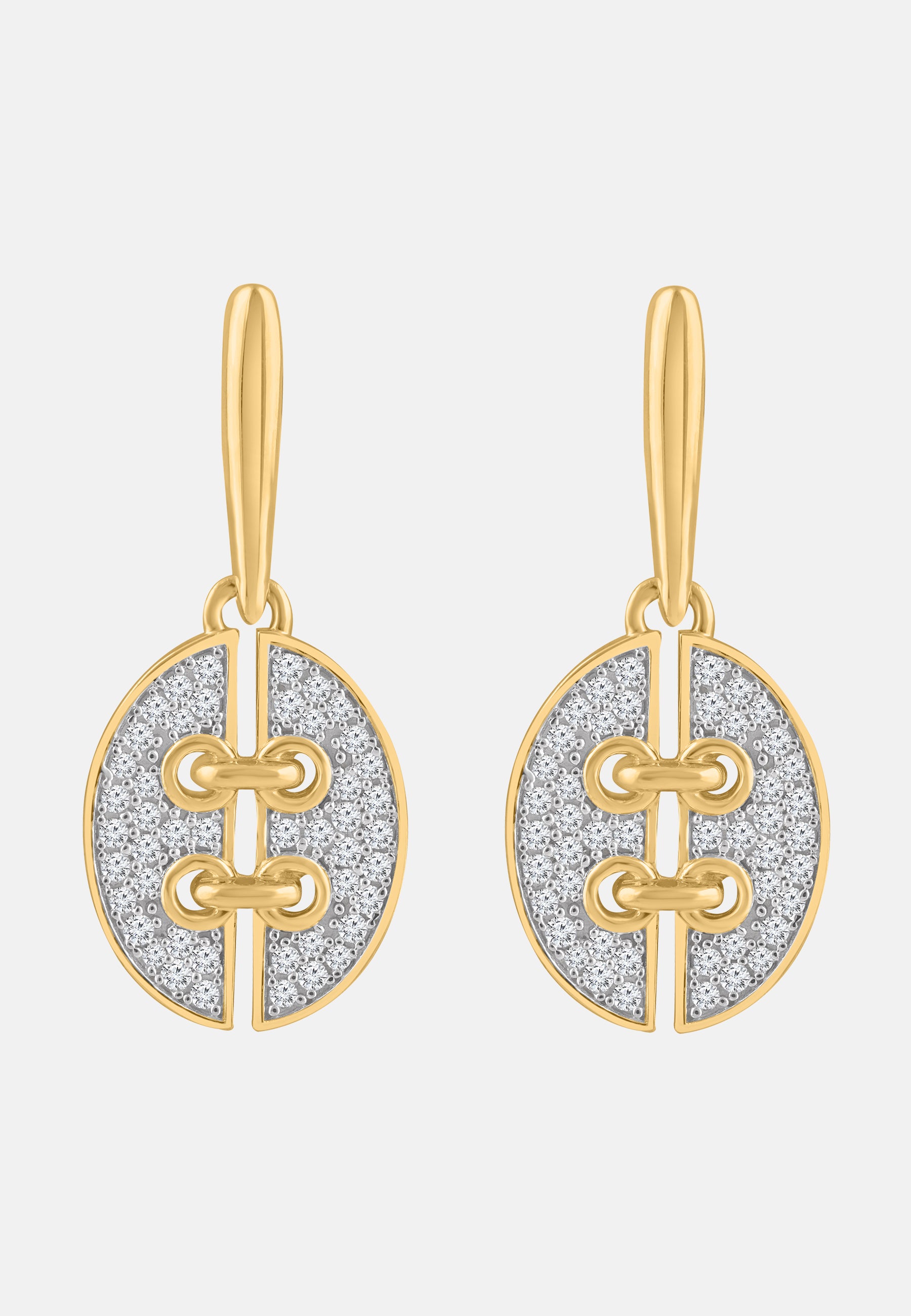 Diamant Exquis Earrings Gold