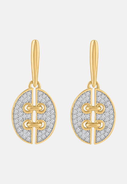 Diamant Exquis Earrings Gold