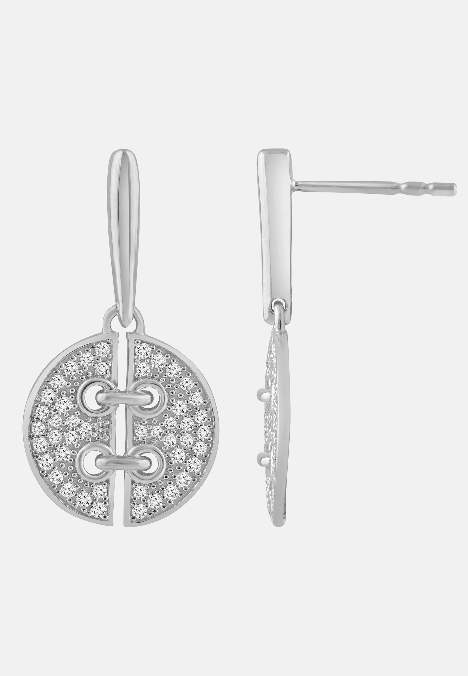 Diamant Exquis Earrings Silver