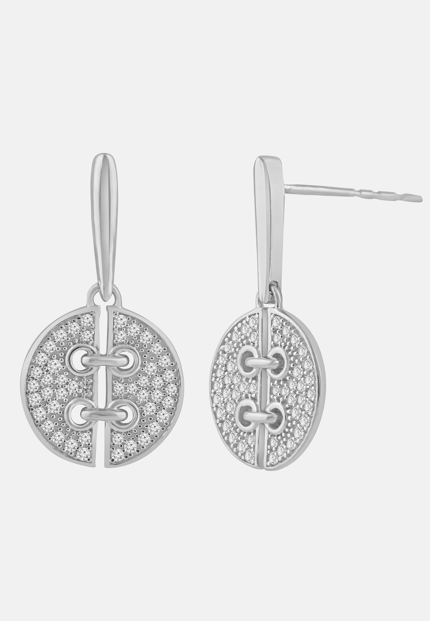 Diamant Exquis Earrings Silver