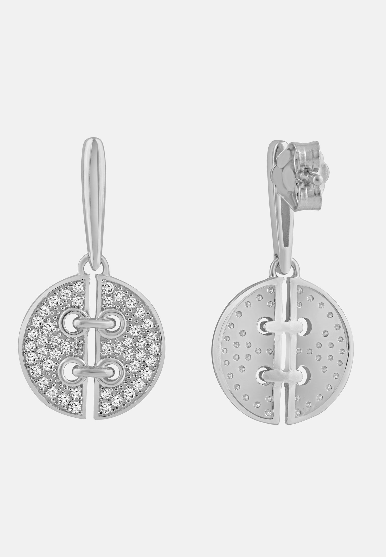 Diamant Exquis Earrings Silver
