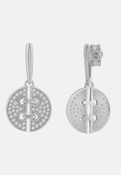 Diamant Exquis Earrings Silver