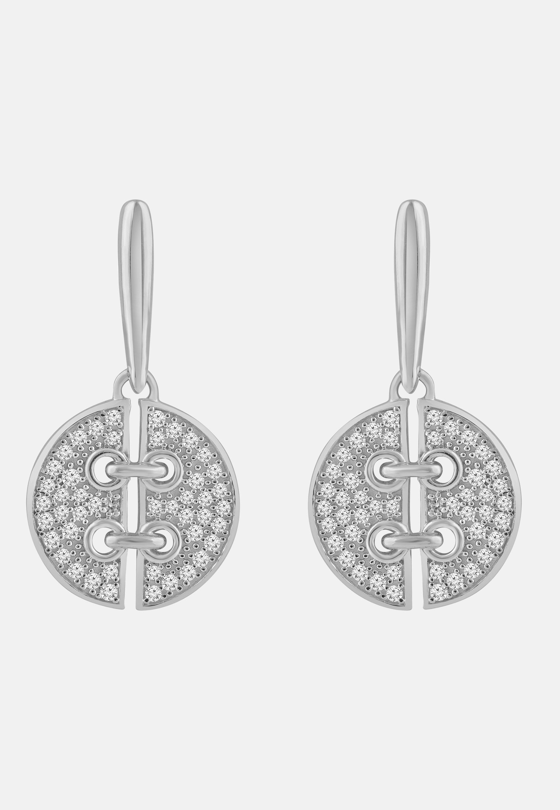 Diamant Exquis Earrings Silver