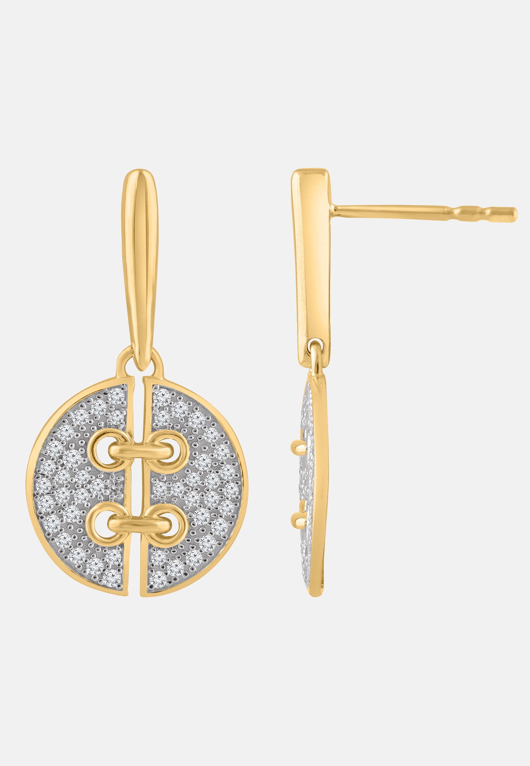 Diamant Exquis Earrings Gold