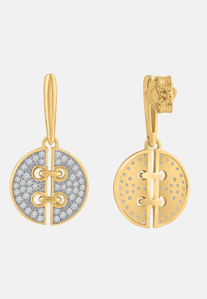 Diamant Exquis Earrings Gold