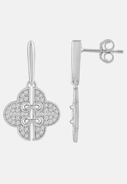 Diamant Exquis Earrings Silver
