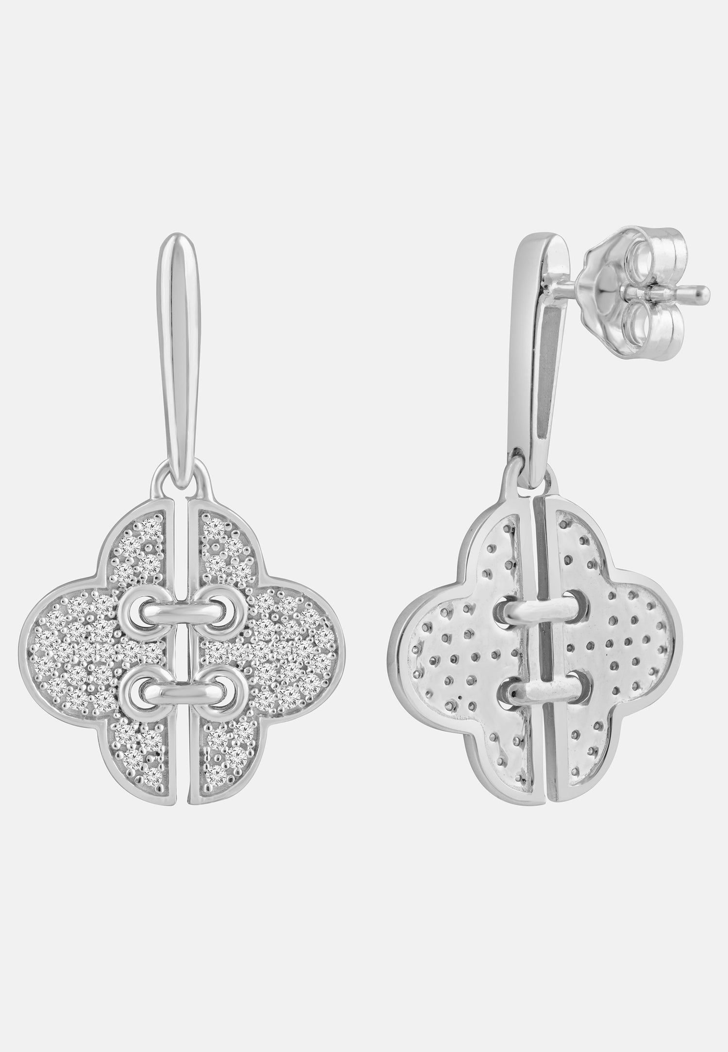 Diamant Exquis Earrings Silver