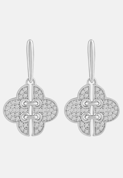 Diamant Exquis Earrings Silver