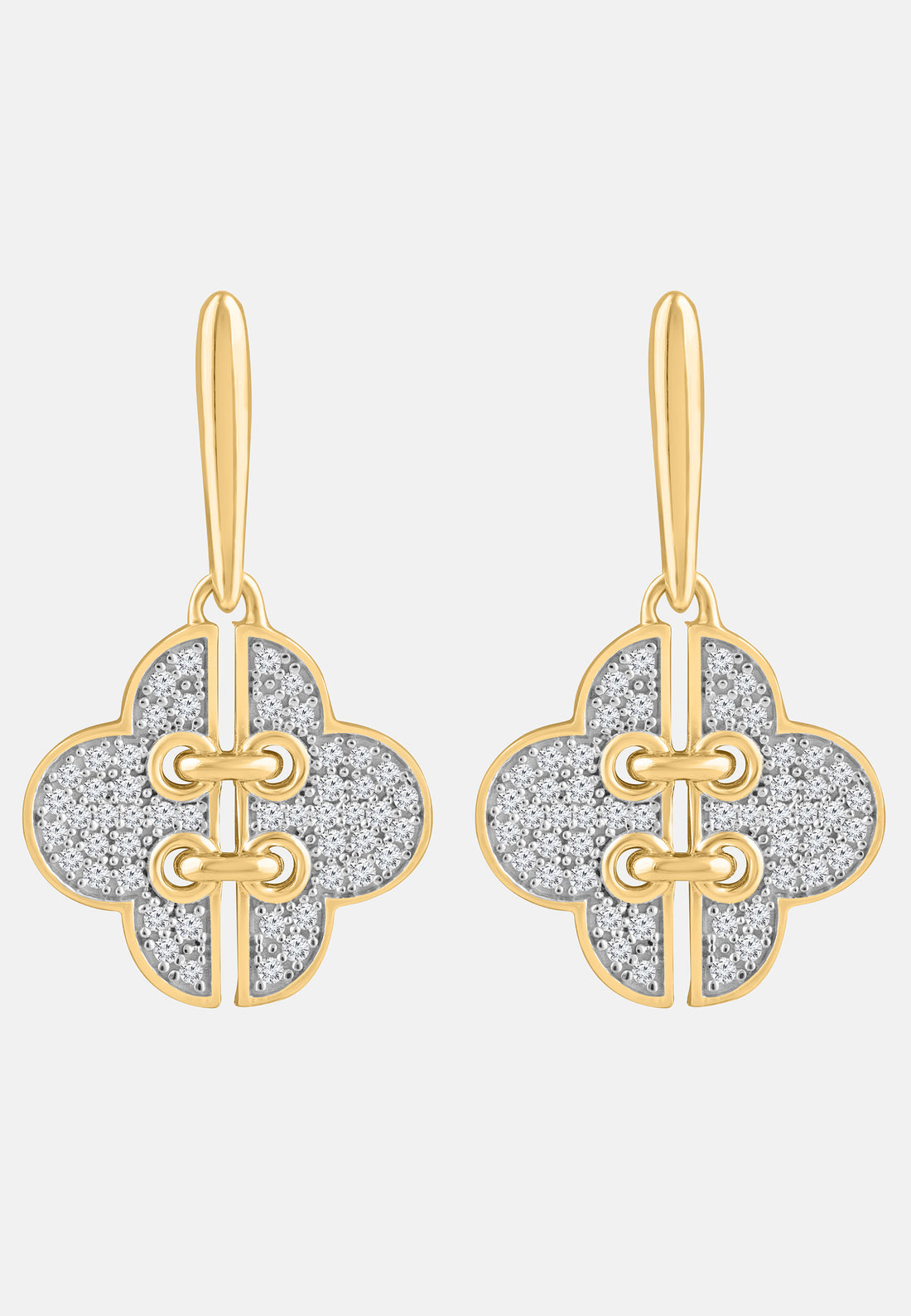 Diamant Exquis Earrings Gold
