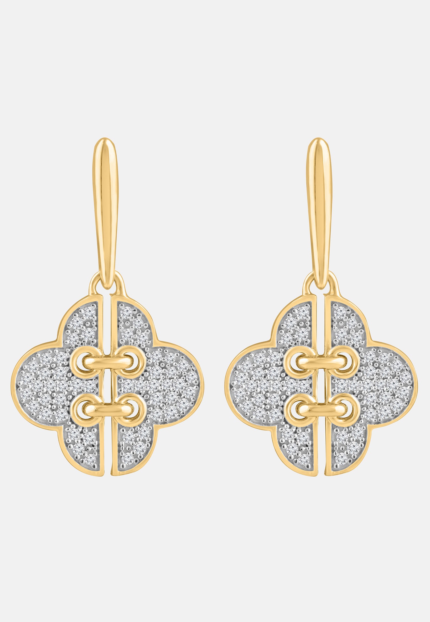 Diamant Exquis Earrings Gold