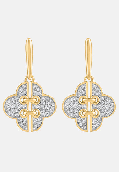 Diamant Exquis Earrings Gold