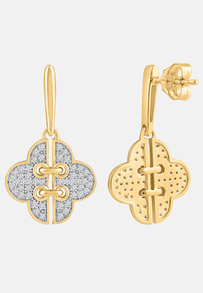 Diamant Exquis Earrings Gold