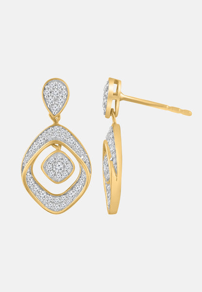 Diamant Exquis Earrings Gold
