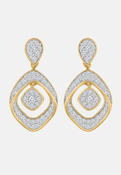 Diamant Exquis Earrings Gold