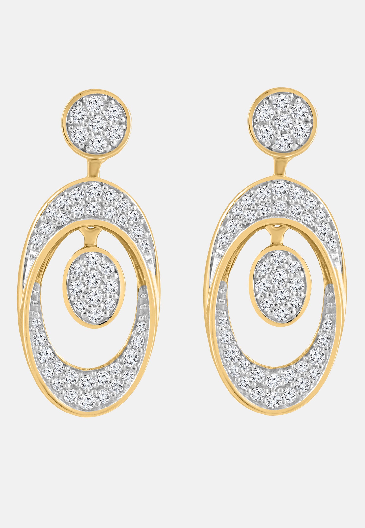 Diamant Exquis Earrings Gold