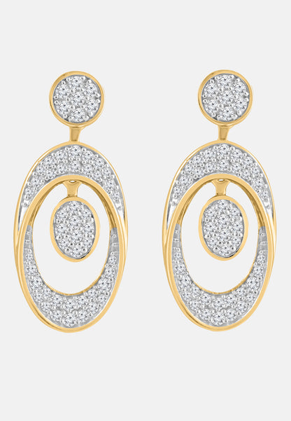 Diamant Exquis Earrings Gold