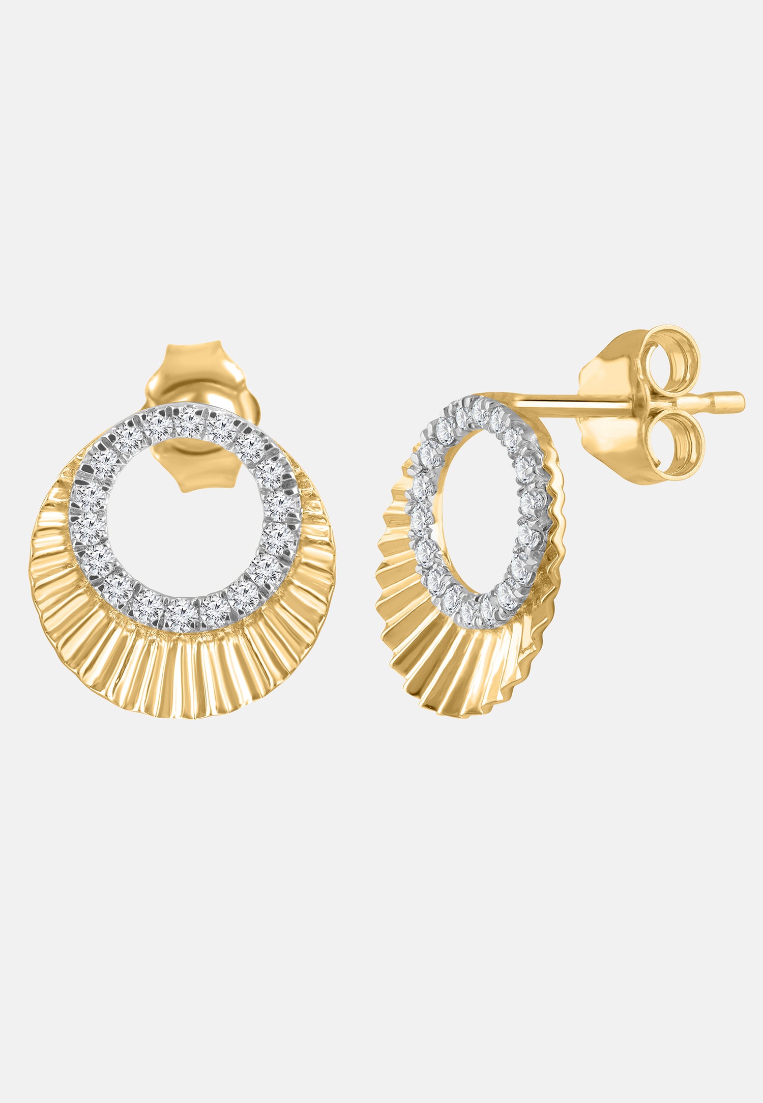 Diamant Exquis Earrings Gold