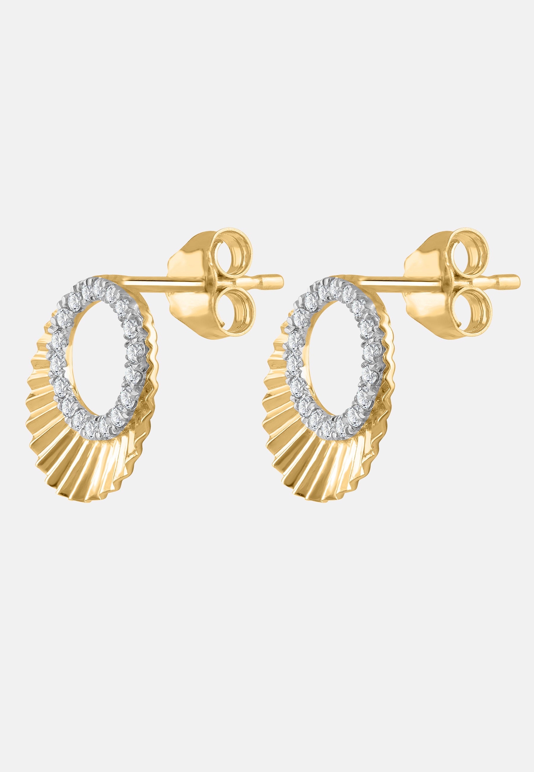 Diamant Exquis Earrings Gold