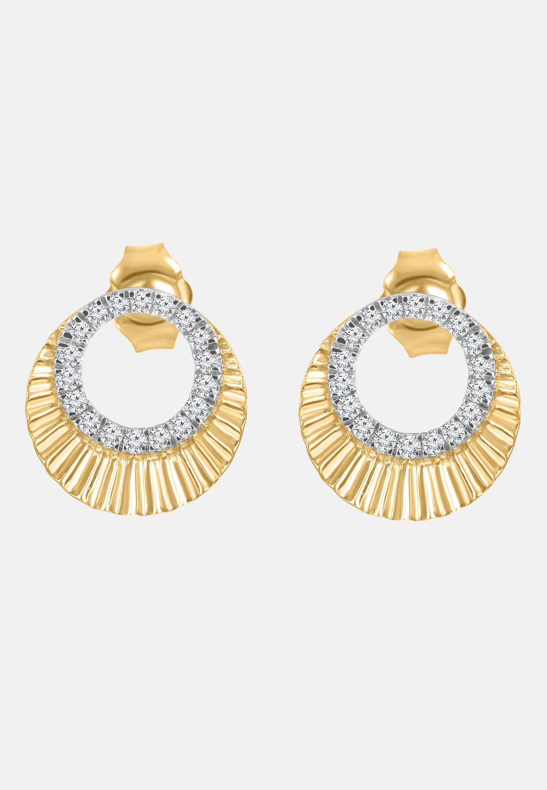 Diamant Exquis Earrings Gold